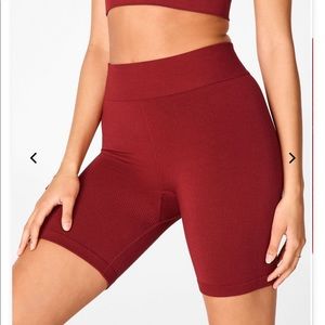 Fabletics High-Waisted Seamless Rib Bike Short